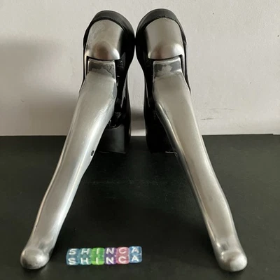 Shimano 105 ST-5700 2s x 10s L+R Shifters (see video)  Brake Levers Silver - Image 1 of 4