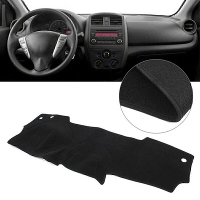 Car Dash Mat Dashboard Cover Dashmat For Nissan Versa 2012-2018 Black - Изображение 1 из 4