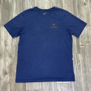 Arc'teryx Herren T-Shirt M Emblem Kurzarm Blau - Bild 1 von 9