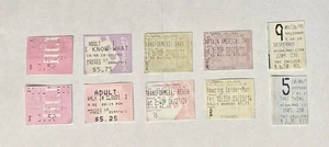Lot of 10 Vintage Movie Ticket Stubs Twelve Monkeys Transformers etc. - Bild 1 von 1
