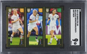 2019 Gold Sticker | USWNT | Heaps | Mewis | Tobin Heath| SGC 9 - Picture 1 of 3