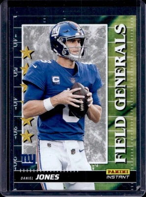 2021 Panini Instant Field Generals Daniel Jones #FG24 Giants - Image 1 of 2