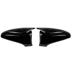 Gloss Black Mirror Cover Caps Replacement For Lexus IS RC 200 300 350 2013-2020 - Picture 1 of 6
