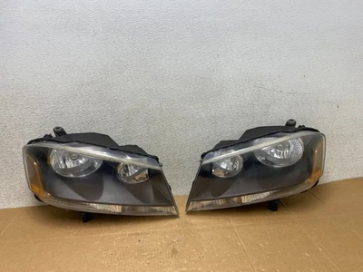 Juego de faros negros para Dodge Avenger 2008 a 2014 lado izquierdo+derecho V4933 DW Foto 1 de 4