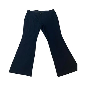 Chico's Damen Schwarz Bootcut Pull On Hose Größe 3 M (XL) Stretch Komfort - Bild 1 von 6