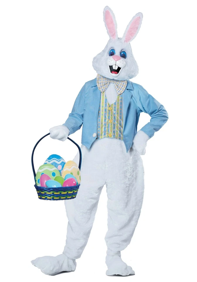 Adult Deluxe Easter Bunny Costume - Image 1 of 1