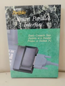 Portfolio Smart Parallel Interface; Disco Atari ST con manuale - Completo di scatola - Foto 1 di 5