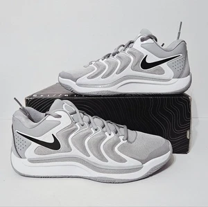 Nike KD17 Grey White Mens Size 12 - Picture 1 of 6
