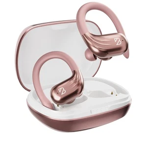 Audio Runner 60 Rose Gold Wireless Running Earbuds 80 Hour Long Battery Life O - Picture 1 of 9