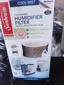 SUNBEAM SF221 Coolmist Humidifier Filter Holme Triple Layer Protection 1 Filter - Picture 1 of 8