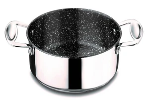 Glamour Stone Casserole with Handle – Stainless Steel Cookware, Dishwasher Sa... - Picture 1 of 2