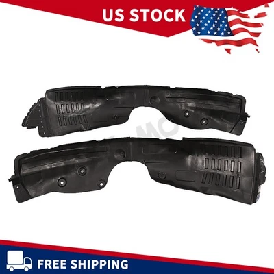 Left Right Inner Fender Liner Set For Hyundai Santa Fe Sport 2017-2018 Foto 1 de 4