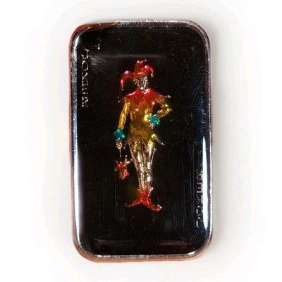 Barra esmaltada coloreada The Joker Jester CuNi Madison como nueva Foto 1 de 4