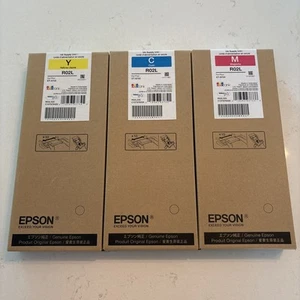 Epson R02L Paquete de 3 (Amarillo, Cian, Magenta) Incluye Unidades de Suministro - R02L220 Sellado - Imagen 1 de 6