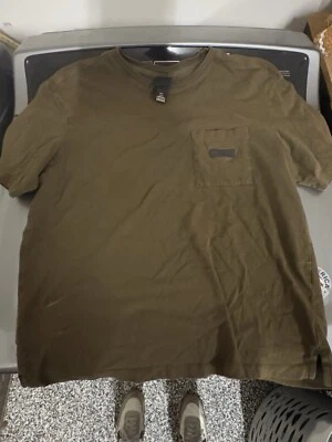 H&M Men's Shortleeved T-Shirt Brown - Image 1 of 3