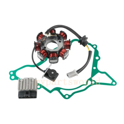Estator + Regulador rectificador + Junta para Suzuki DRZ110 2003-2005 K2100-31390 Foto 1 de 4