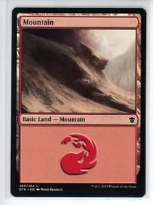 MOUNTAIN (260) Dragons of Tarkir #260 DTK(NM)(MTG) - Picture 1 of 1