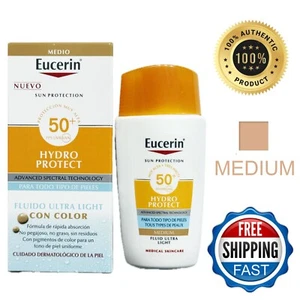 EUCERIN SUN PROTECTION HYDRO PROTECT fluid with color SPF50+ MEDIUM - Picture 1 of 4