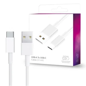Short USB A to USB C Cable 25CM HQ - Picture 1 of 6