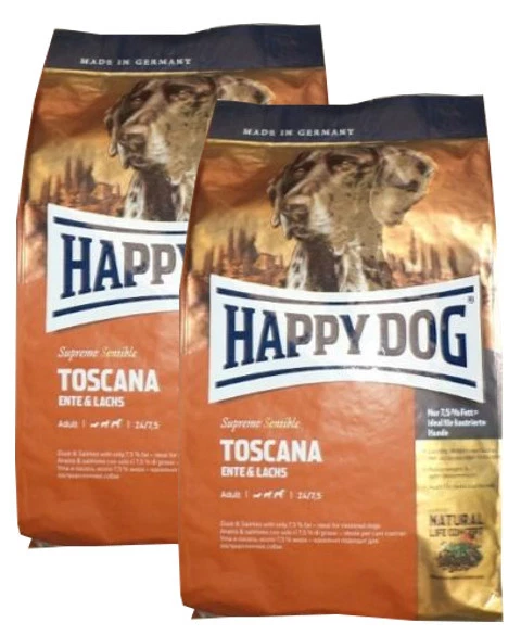 2x12.5kg Happy Dog Supreme Sensible Toscana - Image 1 of 1