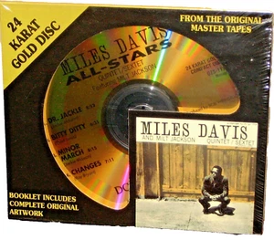 DCC DORADO CD GZS-1113: Miles Davis y Milt Jackson - Quinteto/Sexteto 1997 US SS - Imagen 1 de 2