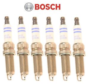 Set of 6 Original Double Platinum Spark Plugs (OEM) BOSCH for BMW M2, M3, M4, X4