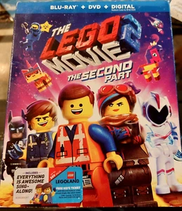 THE LEGO MOVIE 2: The Second Part Blu-Ray + DVD + Digital Slipcase Excellent! - Picture 1 of 2