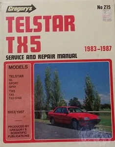 Ford Telstar AR & AS Workshop Repair Manual 1983-1987 with MPN GR215 - Picture 1 of 1