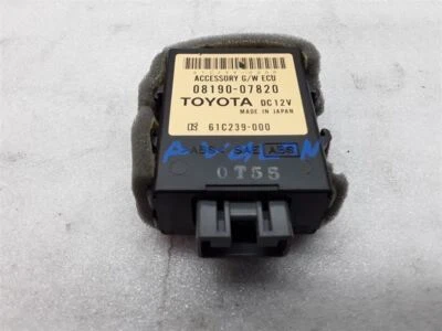 08190-07820 ACCESORIO MÓDULO DE CONTROL G/W 2007 TOYOTA AVALON 5-1-6P Foto 1 de 3