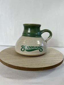 Bennigan’s Restaurant Collectible Advertising Mug Rare Hard to Find Unique 80’s - Picture 1 of 11