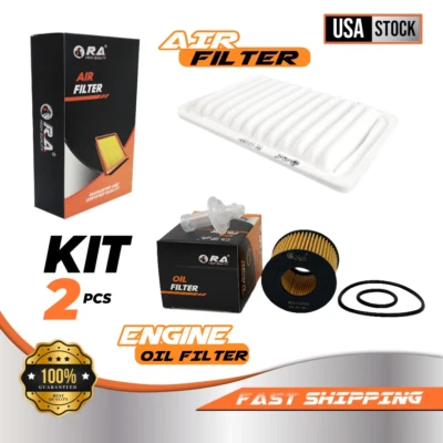 Juego de filtro de aceite y aire de motor para TOYOTA COROLLA 2009-2018 L4 1,8 L L S LE sedán Foto 1 de 4