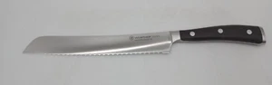 WÜSTHOF Ikon Blackwood 8" Bread Knife - Picture 1 of 3