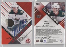 2016 SP Game Used Red Spectrum Premium Material /25 Mike Reilly Rookie Auto RC