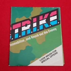 GI JOE Strategies and Tactics Camo Vintage Brochure  - Picture 1 of 1