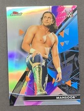 MANSOOR 2021 WWE TOPPS FINEST - EXTENDED SET - CARD NO. 103 - SSP