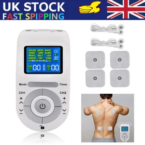 Tens EMS Therapy Machine Pain Relief Full Body Multifunction Massager Acupunture - Picture 1 of 13