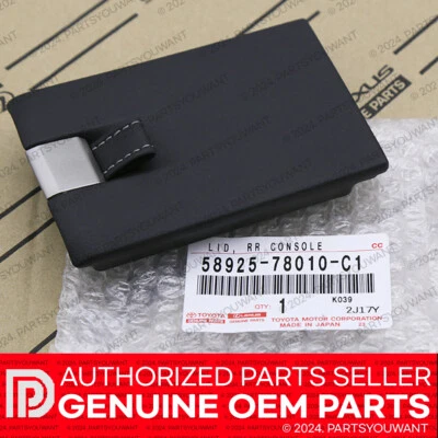 GENUINE Lexus 2015-2016 NX300H NX200T OEM Center Armrest Console Lid with Mirror - Изображение 1 из 4