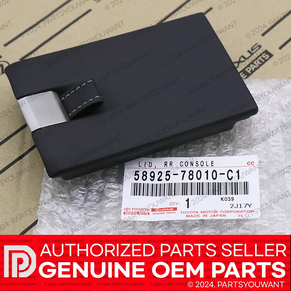 GENUINE Lexus 2015-2016 NX300H NX200T OEM Center Armrest Console Lid with Mirror - Image 1 of 4