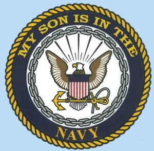 My Son is in the US Navy Decal - Picture 1 of 1