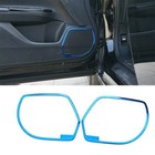 For Honda Accord 9th 2014-2017 Blue Titanium Door Speaker Bezel Frame Cover Trim