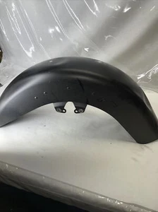 OEM Harley Davidson Front Fender Matte Black 49mm 2014+ Touring Models 58900009 - Picture 1 of 5
