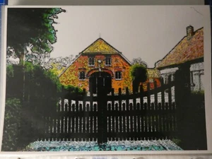 Günter Tabken Einzelabzug Foto DIN A4 Tot über'm Zaun hängen O-3486 - Bild 1 von 2