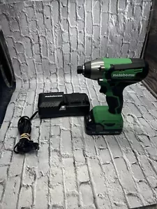 Metabo HPT Cordless Impact Driver With Battery18V Lithium Ion 2.0ah 6 - Picture 1 of 5