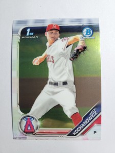 Jack Kochanowicz 2019 Bowman Chrome First 1st #98 Rookie Card Angels