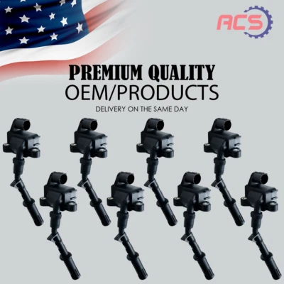 8PCS Ignition Coil OEM For Mercedes-Benz E550 S550 SL550 CLS550 2769060160 UF679 - Image 1 of 4