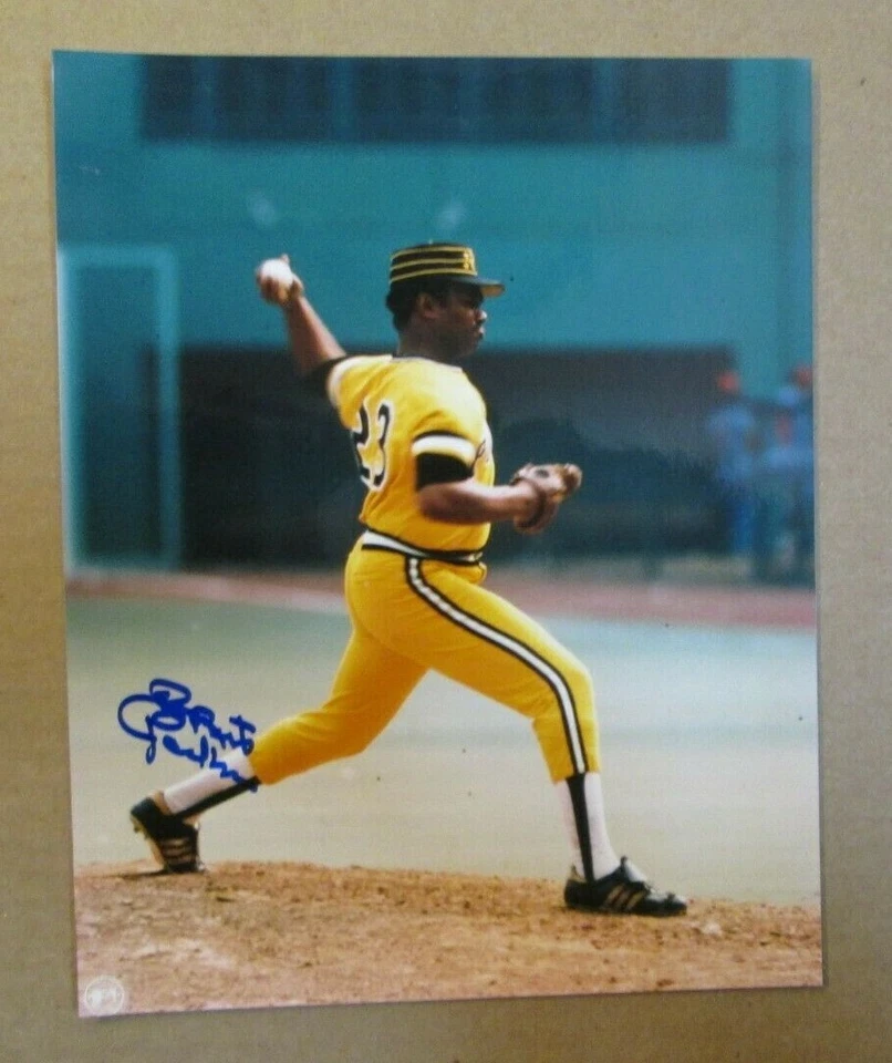GRANT JACKSON AUTO SIGNED 8 x 10 PHOTO PITTSBURGH PIRATES VINTAGE BLOWOUT SALE - Image 1 of 1