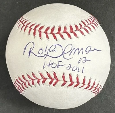 Roberto Alomar Signed Official MLB Baseball HOF 2011 Autograph Blue Jays JSA COA - Image 1 of 4