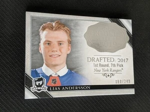 2018-19 UPPER DECK UD THE CUP LIAS ANDERSSON 2019-LA #ed 60/249 ROOKIE CLASS - Picture 1 of 2