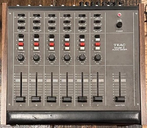 TEAC Model 2 Audio Mixer 6 Channel Analog Mixer - Powers On (As Is) - Picture 1 of 22