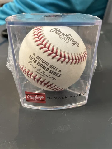 Authentic 2018 World Series Official Game Ball Boston Red Sox Champions MLB Cover